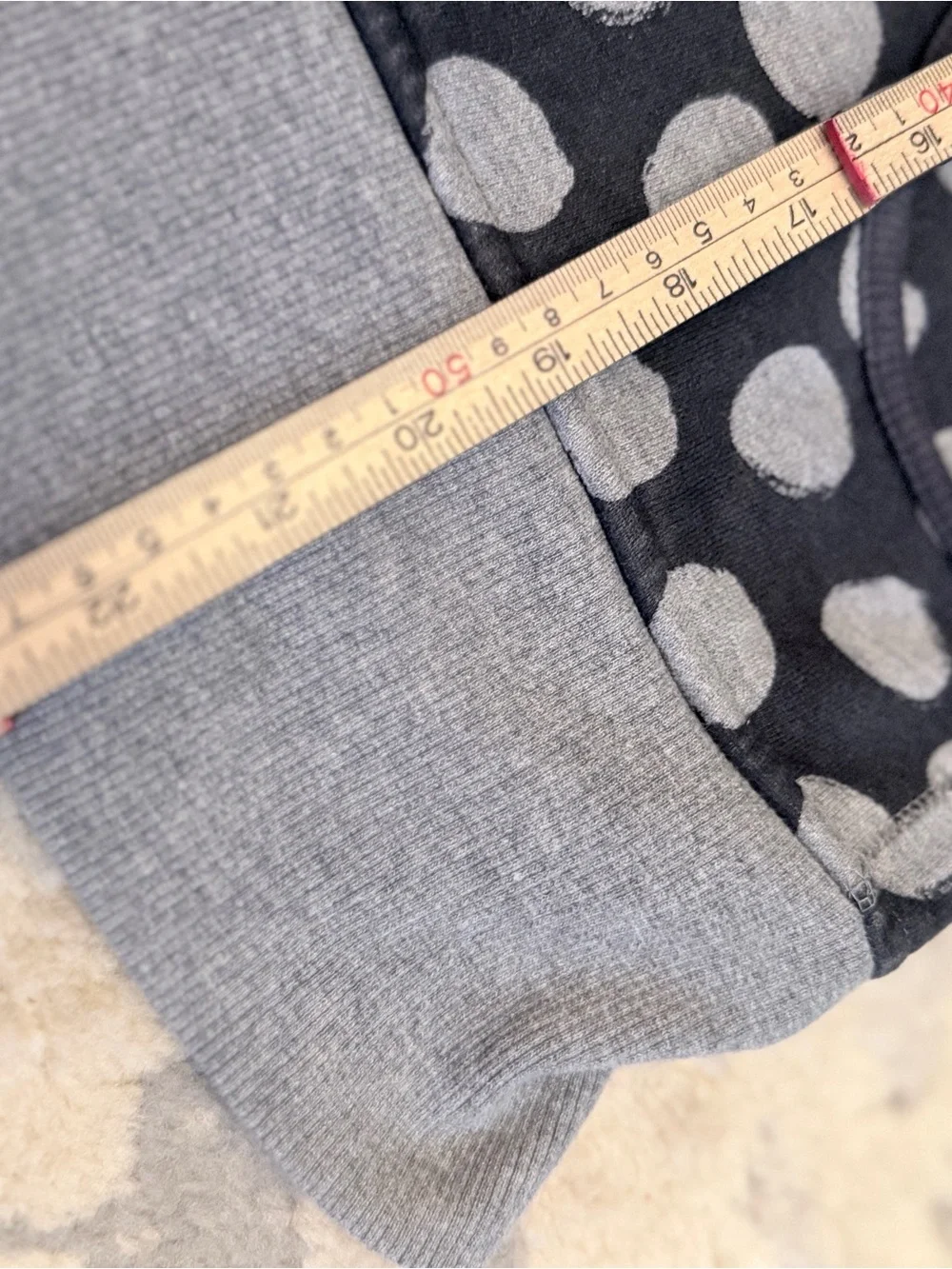 Vintage lululemon athletica Gray Polka Dot Scuba